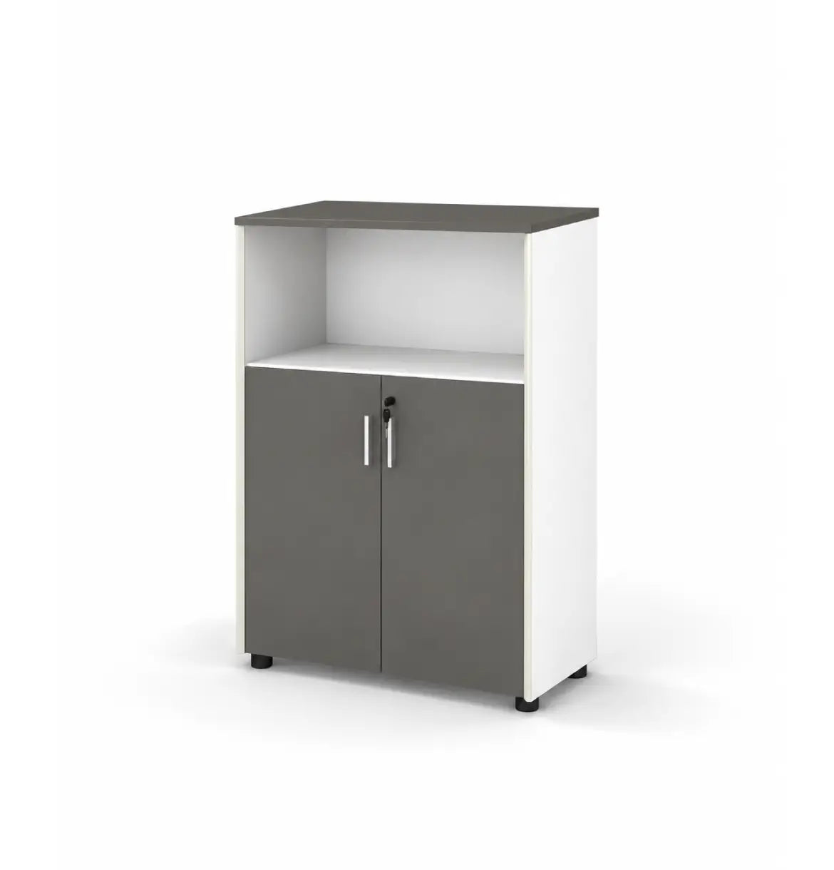 Universal Light 3-Level Semi Open Cabinet Consumer KANO Grey 8-10 Weeks