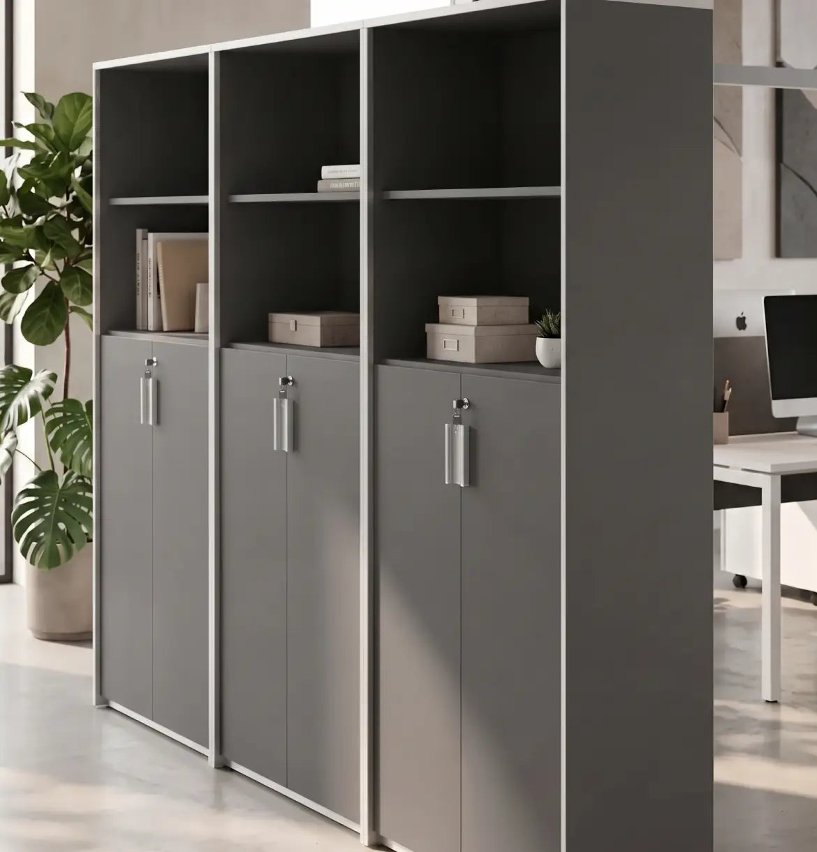 Universal Dark 5-Level Cabinet Consumer KANO