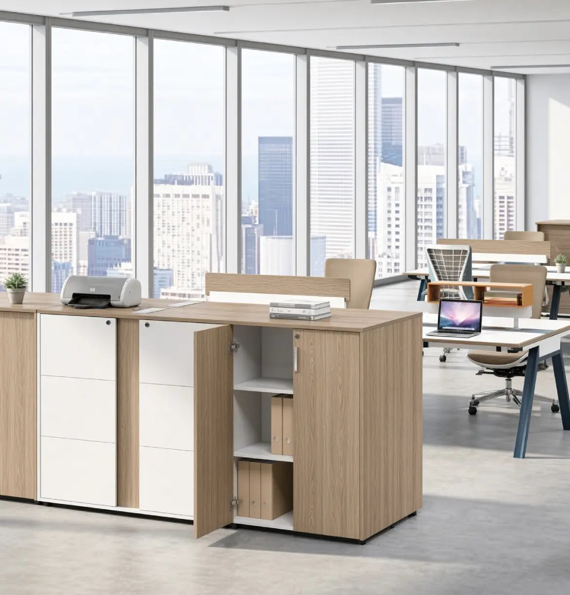 Universal Light 3-Level Printer Cabinet Consumer KANO