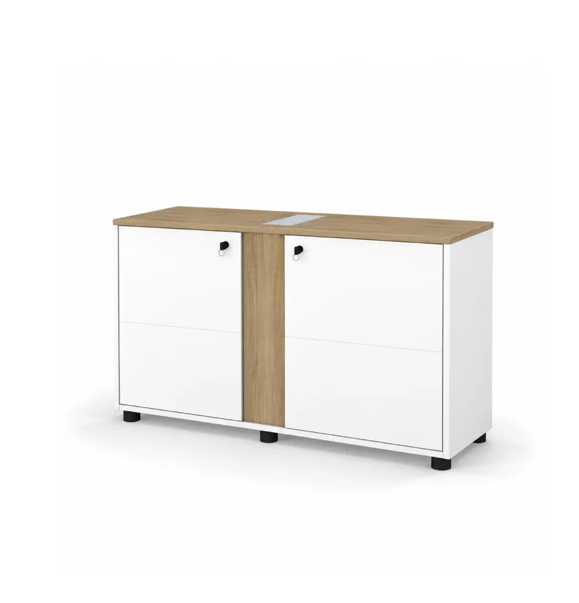 Universal Light 2-Level Printer Cabinet Consumer KANO CF41 Nash Oak 8-10 Weeks