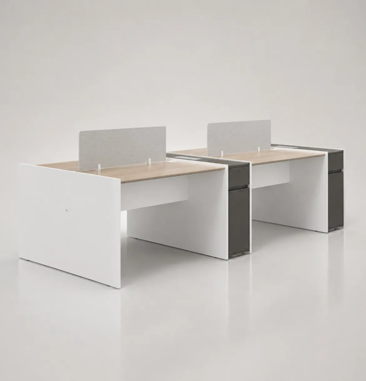 Vee Cluster of 4-Pax with Fixed Pedestal Consumer KANO