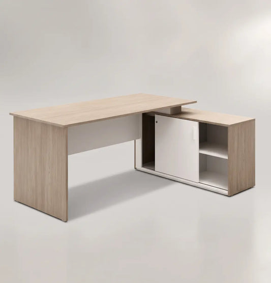 Vee Manager Desk with Credenza Consumer KANO