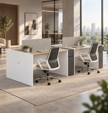 Vee Cluster of 4-Pax with Fixed Pedestal Consumer KANO