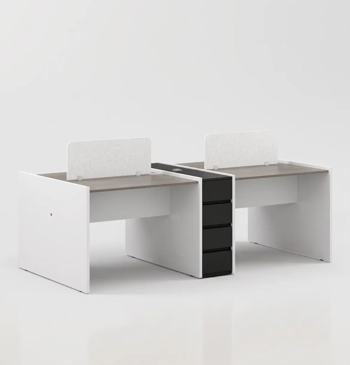 Vee Cluster of 4-Pax with Shared Pedestal Consumer KANO