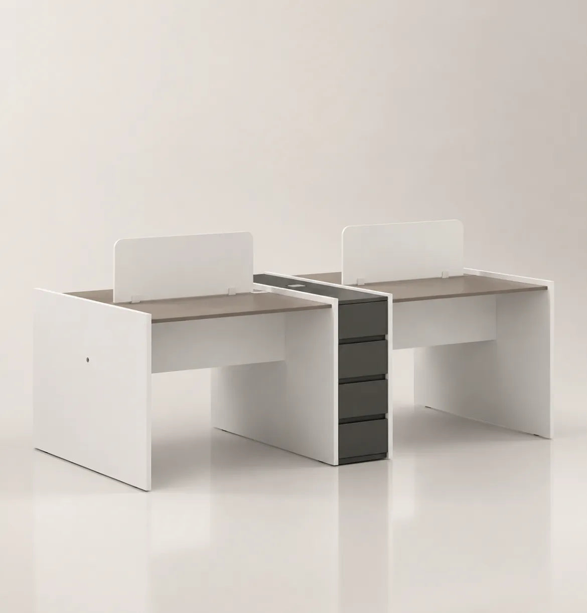 Vee Cluster of 4-Pax with Shared Pedestal Consumer KANO