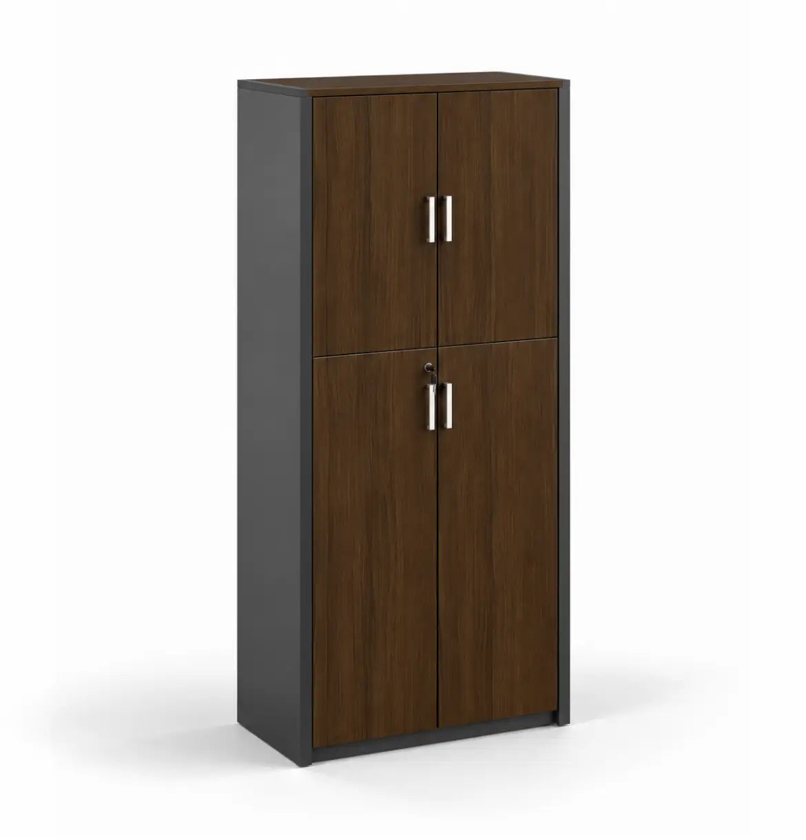 Universal 5-Level Veneer Cabinet Consumer KANO CY20 Alpine Walnut Matching MFC Doors 8-10 Weeks