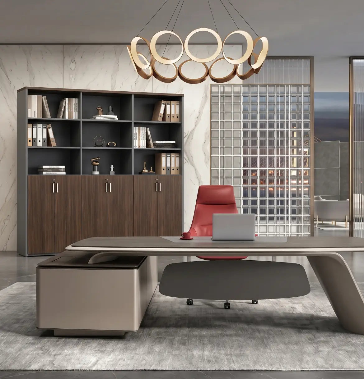 Universal 6-Level Triple Veneer Cabinet Consumer KANO