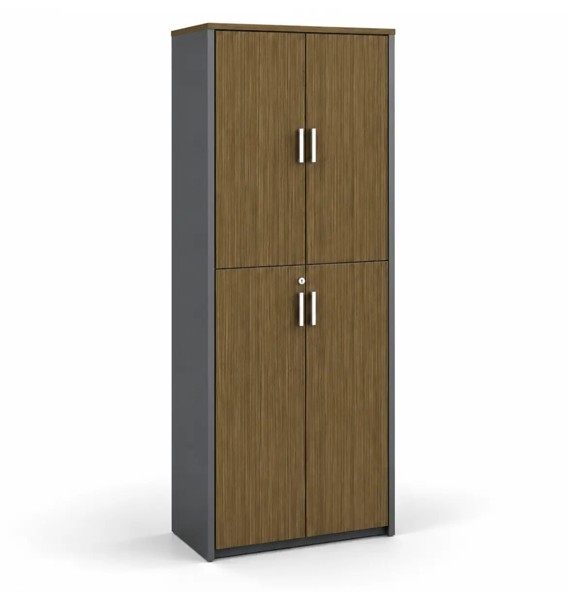 Universal 6-Level Veneer Cabinet Consumer KANO CY19 Mocha Teakwood Matching MFC Doors 8-10 Weeks