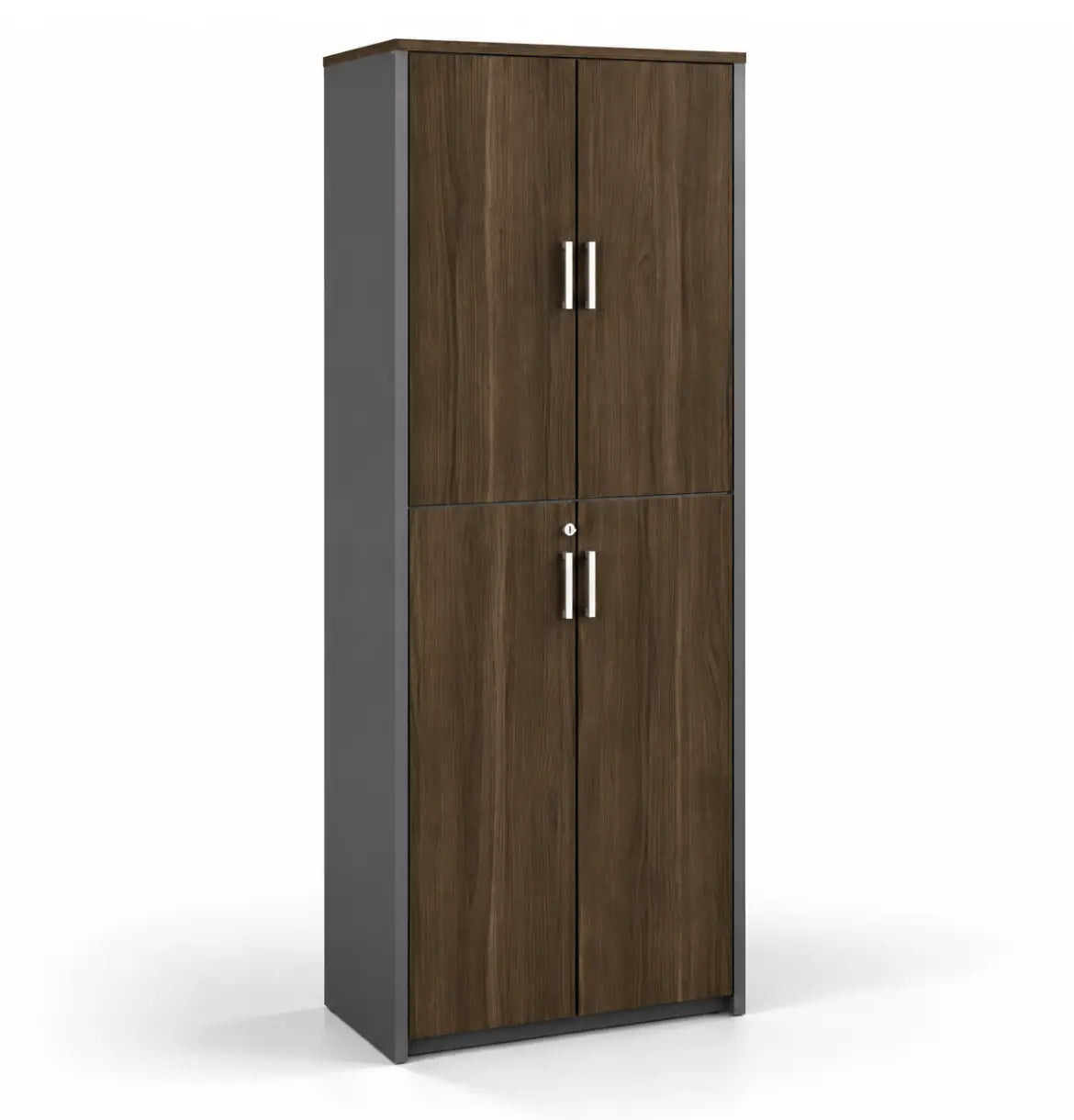 Universal 6-Level Veneer Cabinet Consumer KANO CY20 Alpine Walnut Matching MFC Doors 8-10 Weeks