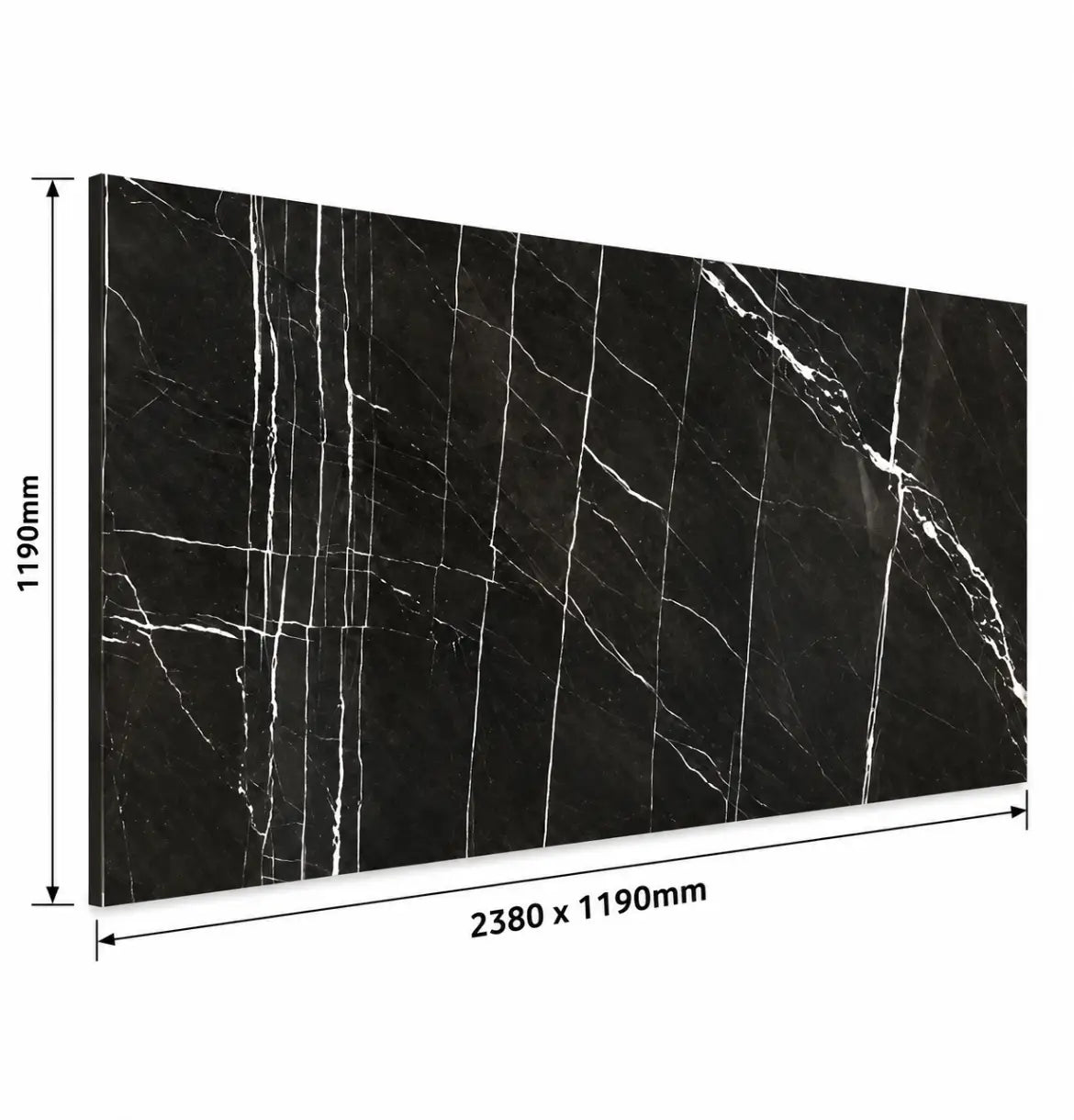 Flat Panel VMT 2380x1190x20 Consumer Vicoustic Black 2-5 Working Days