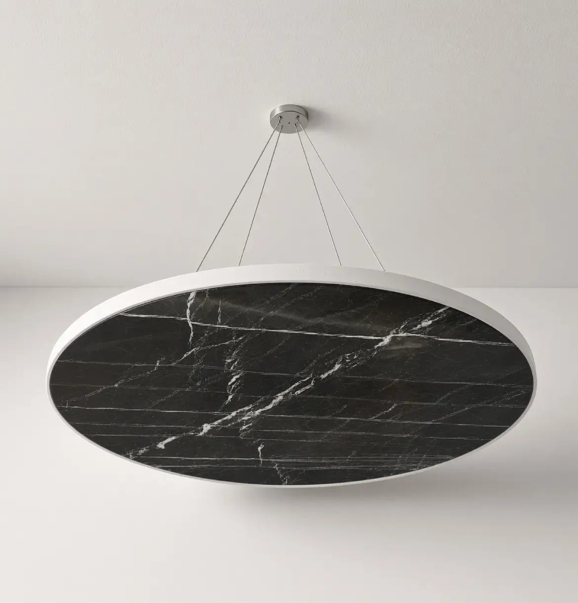ViCloud VMT Flat Circle Grey Stone Consumer Vicoustic Black 2-5 Working Days