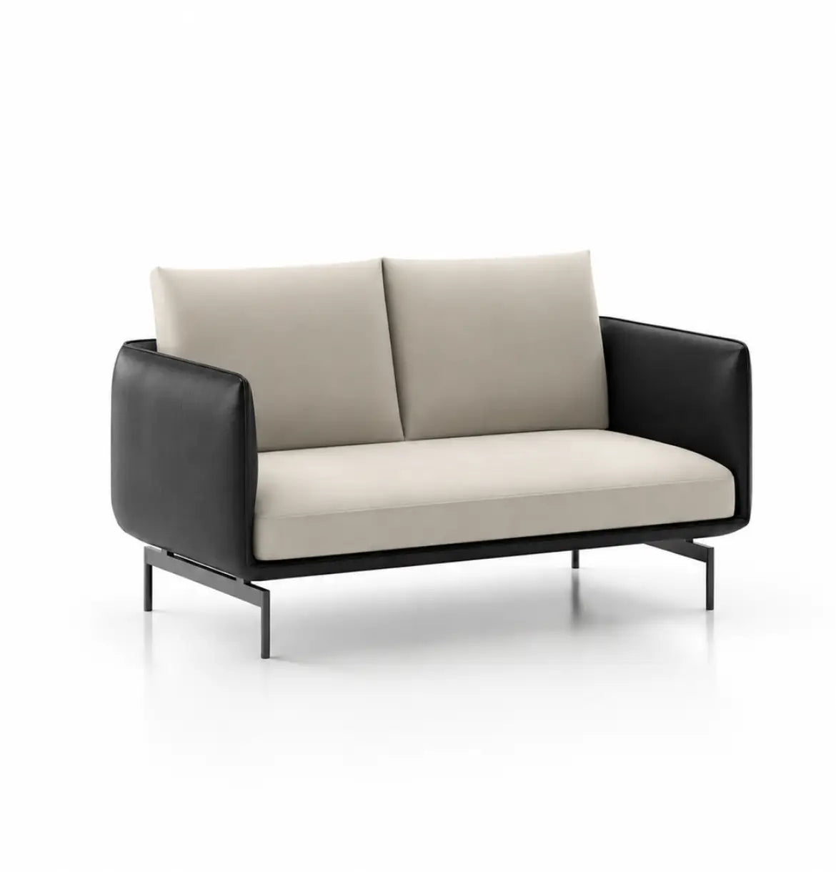 View 2-Seater Sofa Consumer KANO Black 1500 8-10 Weeks