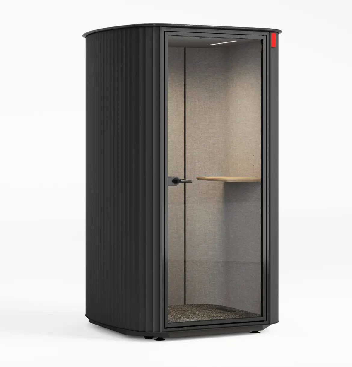 Wavely Phone Booth Consumer BAFCO Black Advance 8-10 Weeks