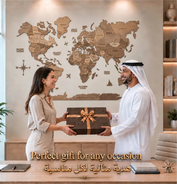 3D Wooden World Maps - Terra (4 Sizes) Consumer BAFCO
