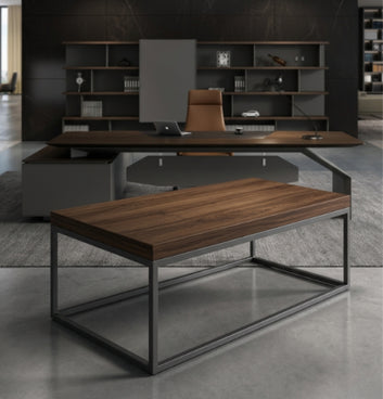 Worli Rectangular Coffee Table in Veneer Consumer KANO
