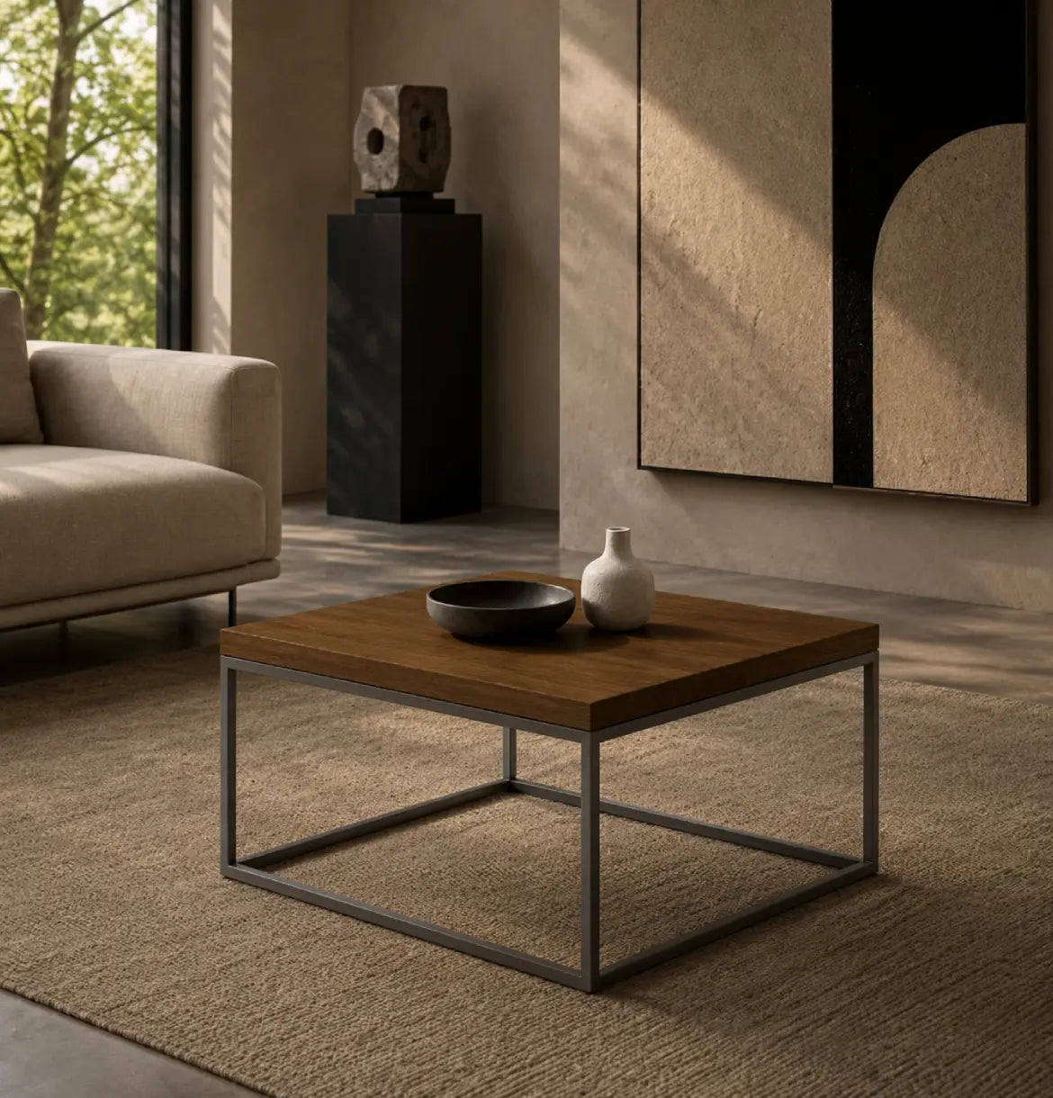 Worli Veneer Square Coffee Table Consumer KANO