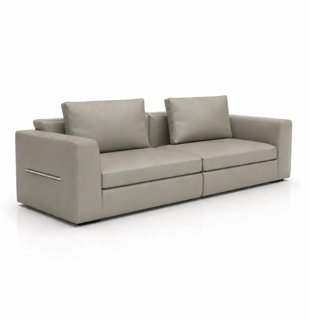 Yale Majlis 3-Seater Sofa Consumer BAFCO Khaki Genuine Leather 8-10 Weeks