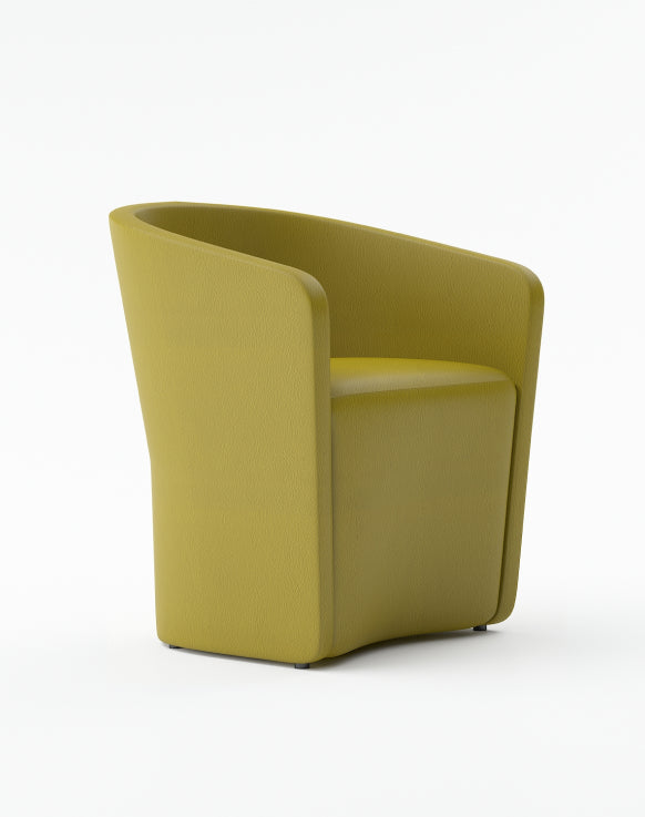 Sultry Lounge Chair in Leather Consumer KANO Yellow Vegan Leather 8-10 Weeks