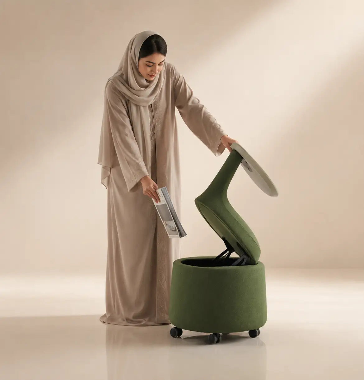 Yoco Stool with Writing Pad Consumer BAFCO   
