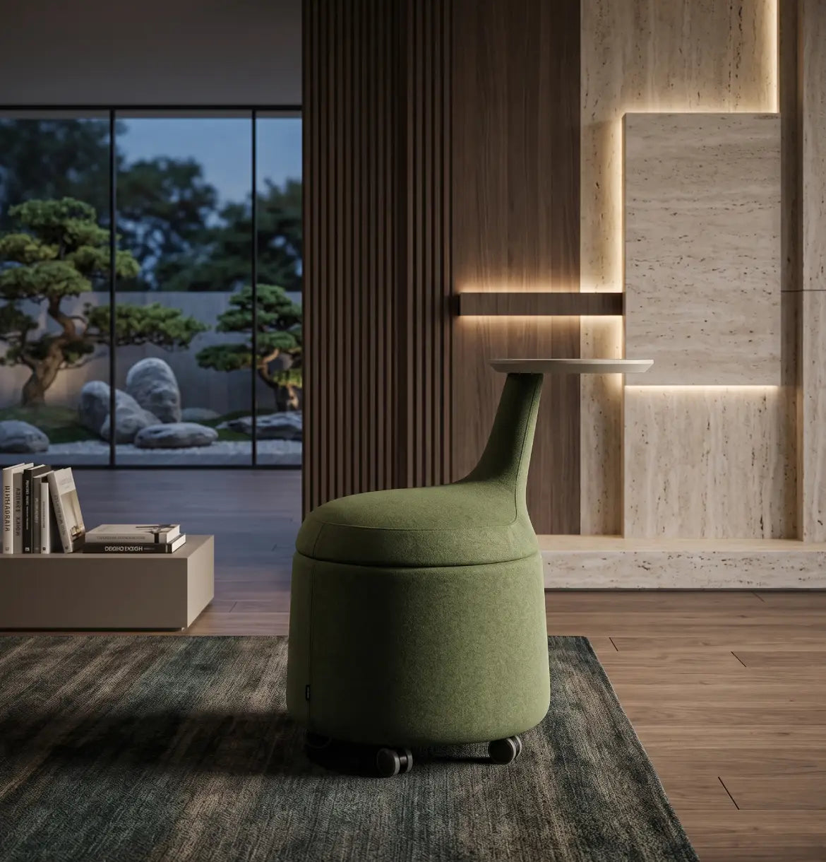 Yoco Stool with Writing Pad Consumer BAFCO