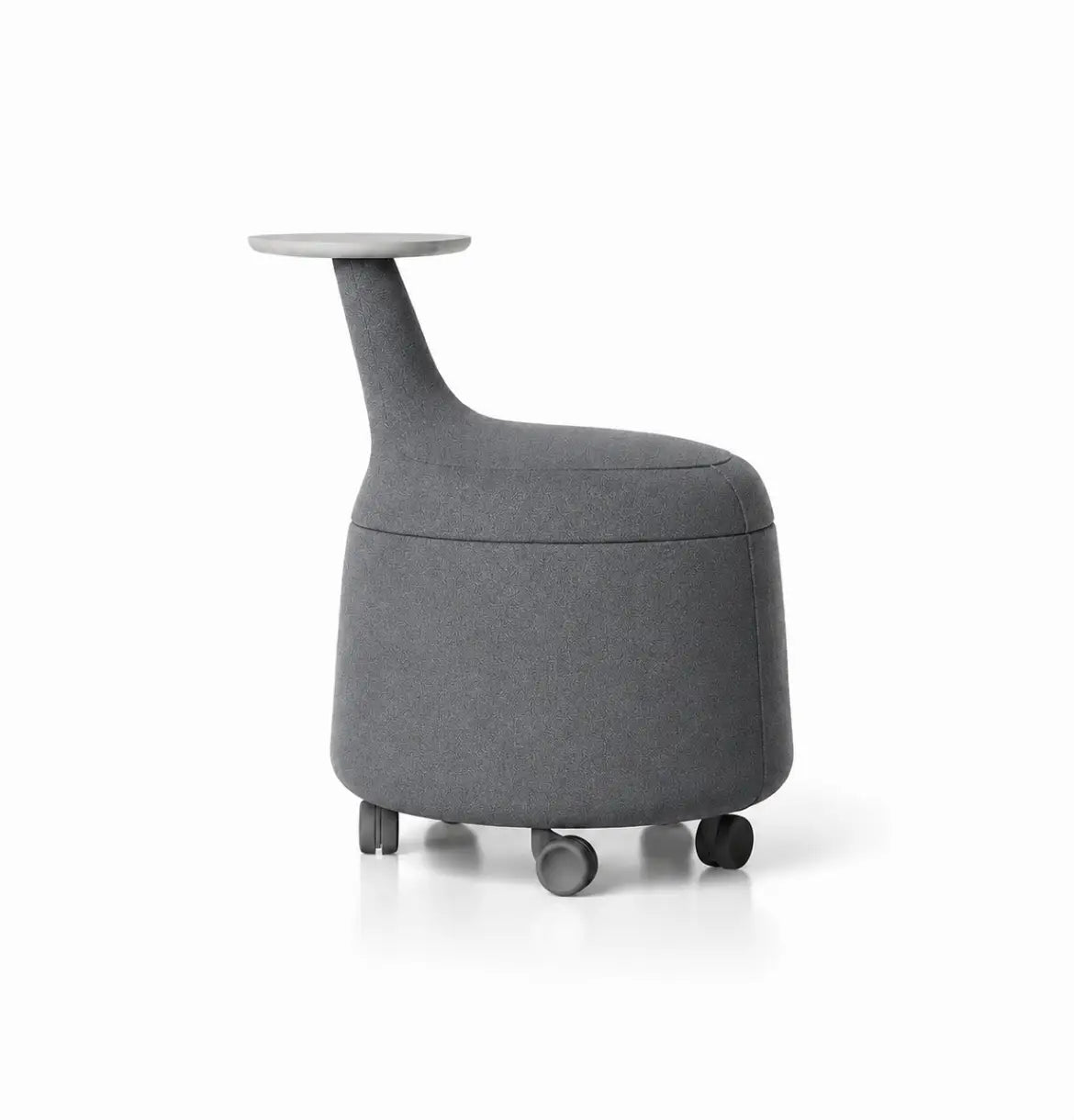 Yoco Stool with Writing Pad Consumer BAFCO Grey Fabric 8-10 Weeks
