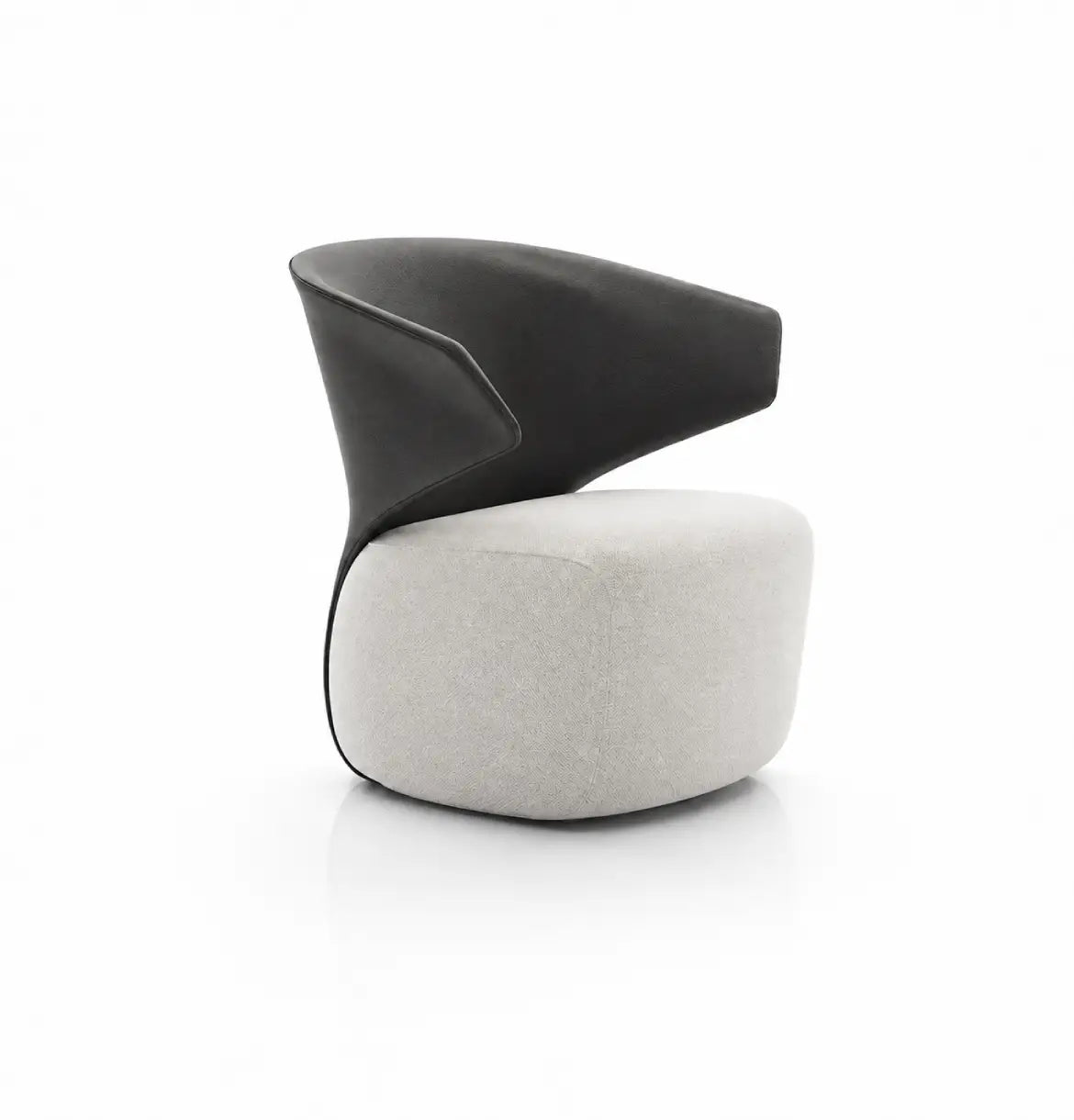 Yoda Executive Lounge Chair Consumer KANO Grey Beige Fabric Seat 8-10 Weeks