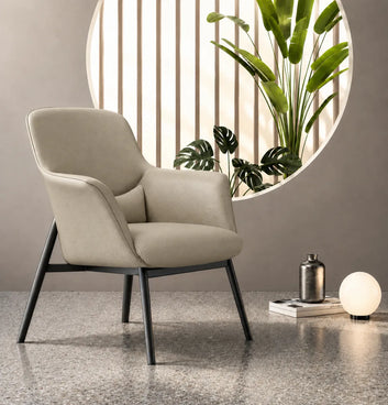 Yodo Executive Lounge Chair in Leather Consumer KANO