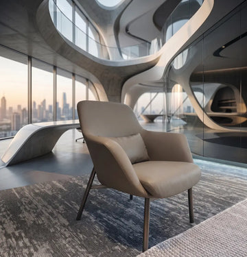 Yodo Leather Lounge Chair Consumer KANO