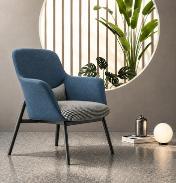 Yodo Executive Lounge Chair in Fabric