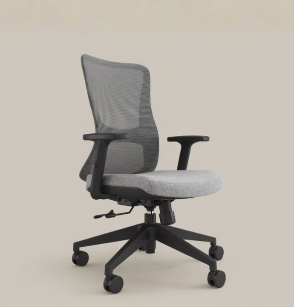 Yoto Midback Consumer KANO Light Grey Tilt Mechanism + Fixed Armrests 8-10 Weeks
