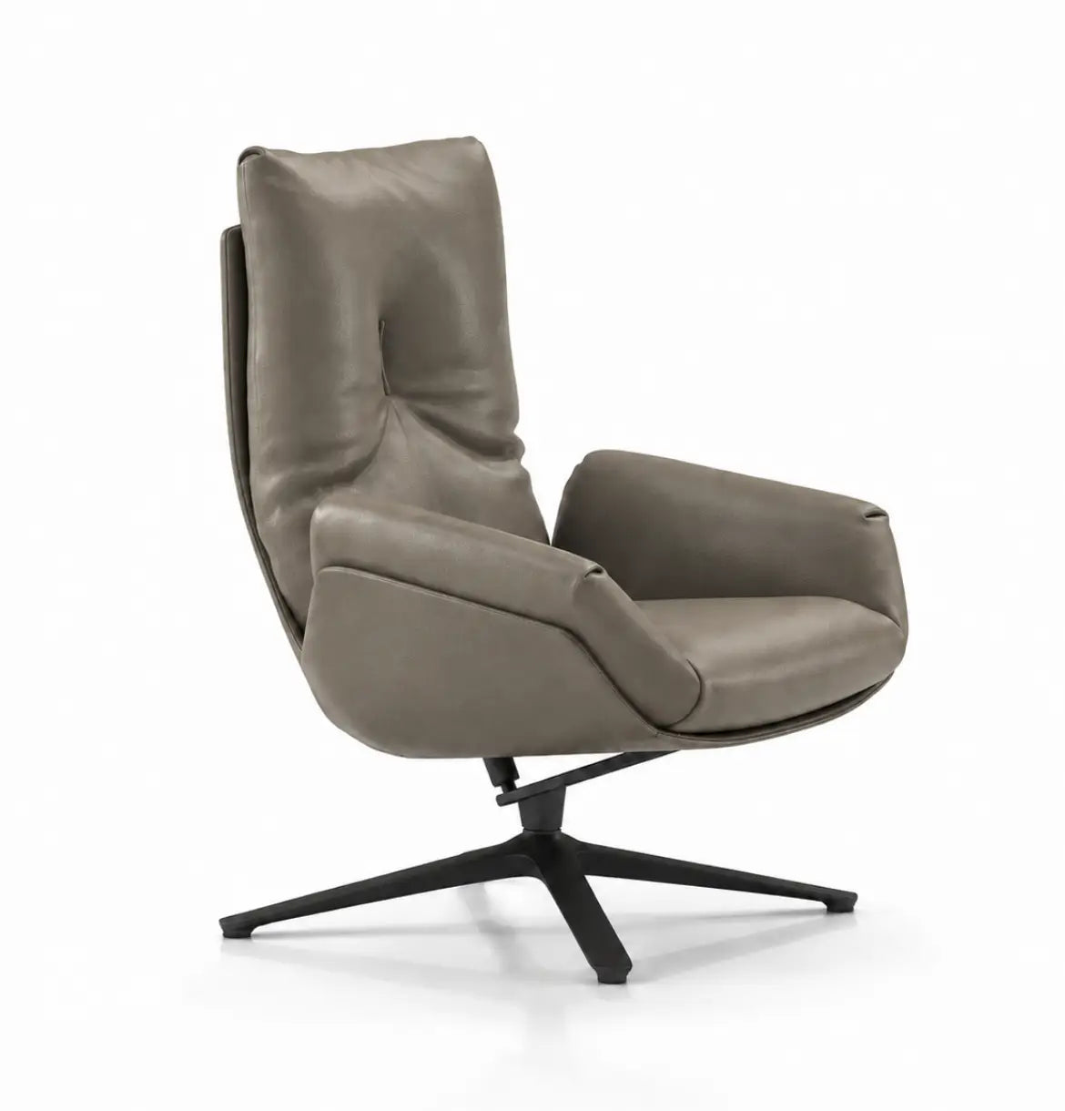 Yumu Armchair Consumer KANO Coffee Genuine Leather 8-10 Weeks