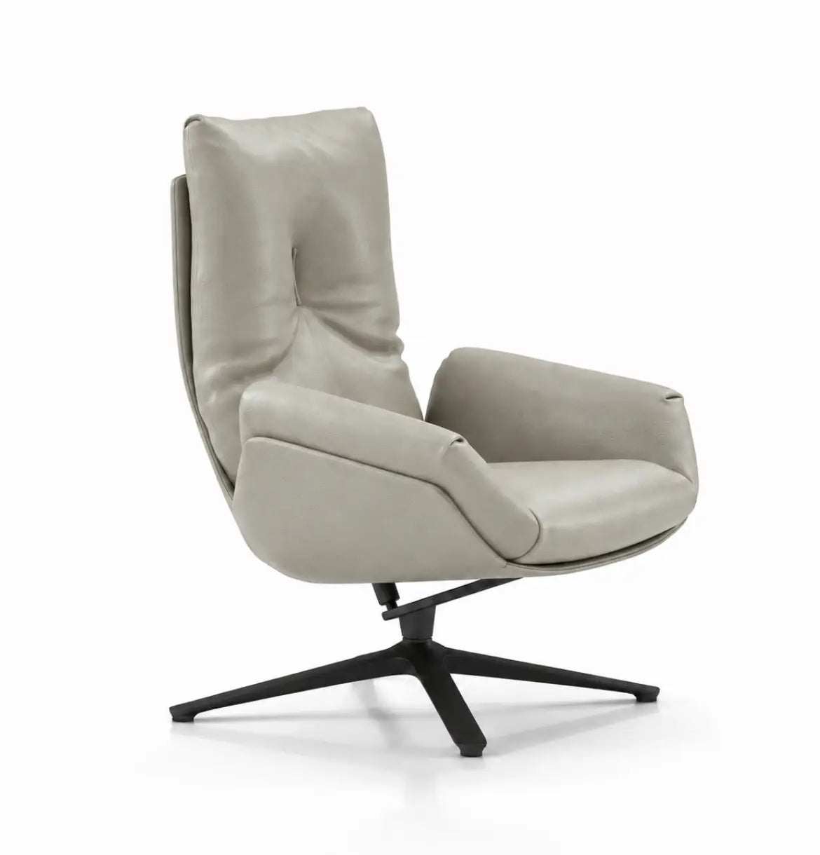 Yumu Armchair Consumer KANO Khaki Genuine Leather 8-10 Weeks