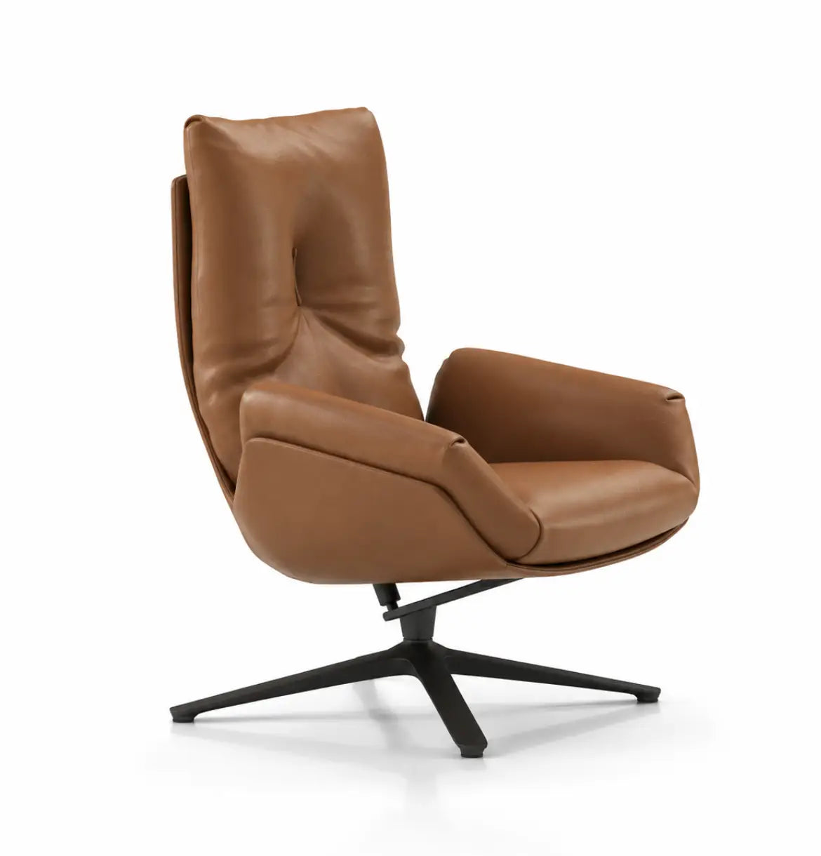 Yumu Armchair Consumer KANO Tan Genuine Leather 8-10 Weeks