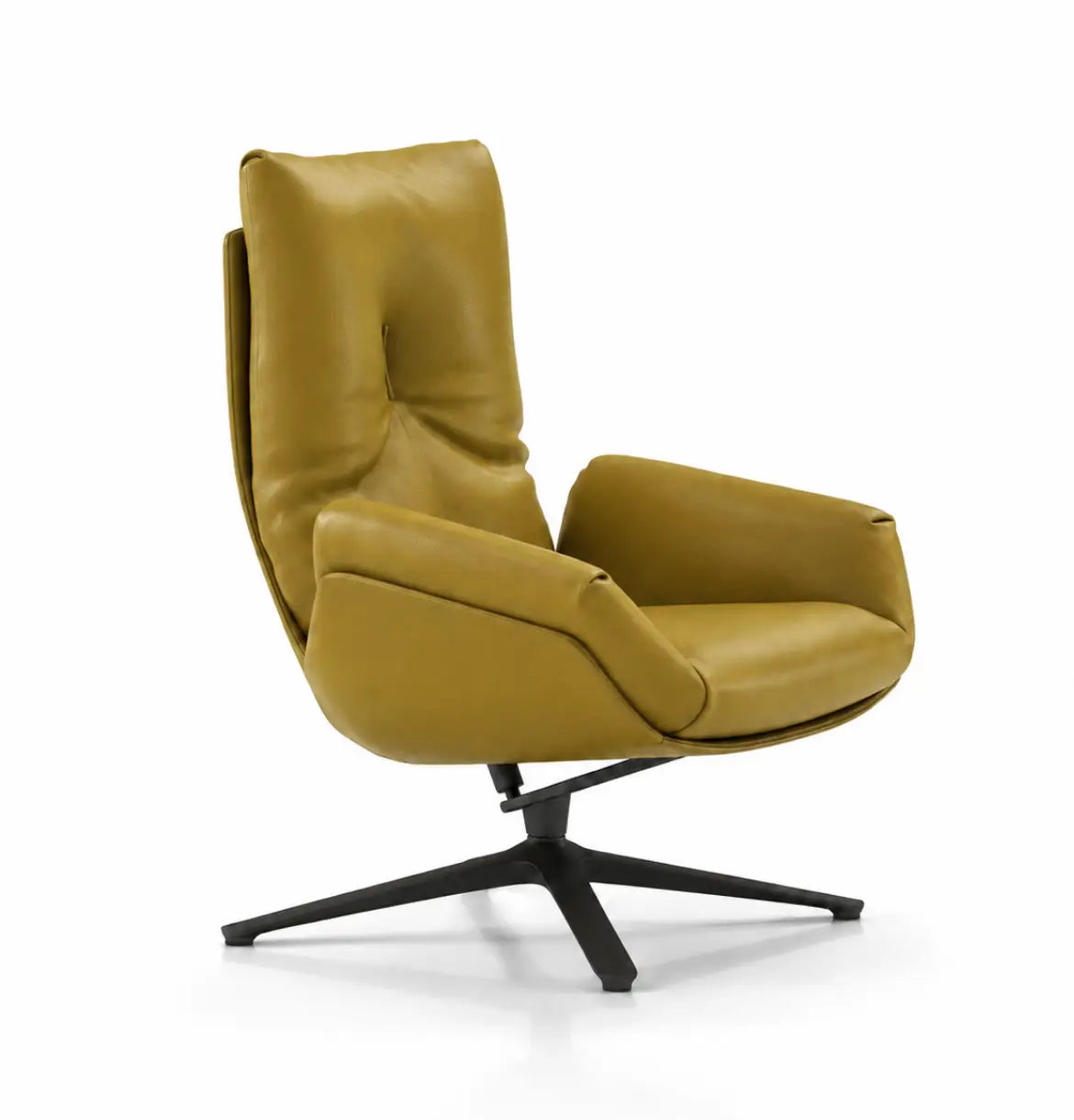 Yumu Armchair Consumer KANO Yellow Genuine Leather 8-10 Weeks