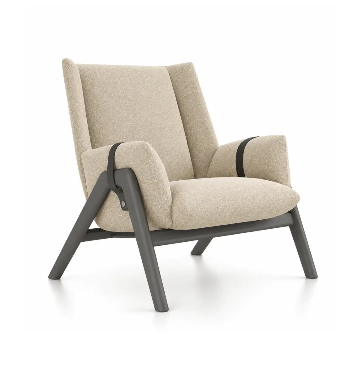 Yune Armchair Consumer BAFCO Khaki Fabric 8-10 Weeks