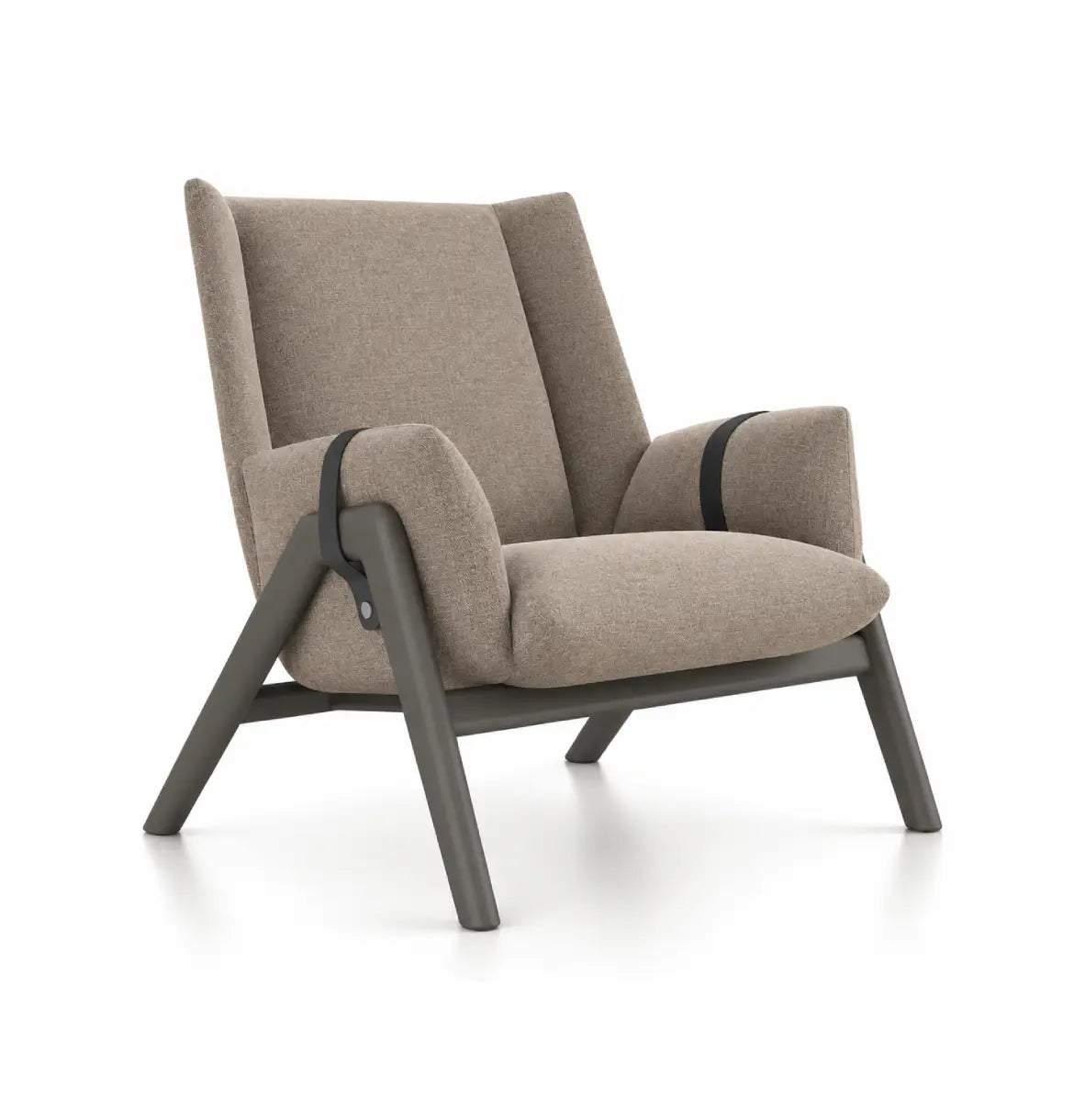 Yune Armchair Consumer BAFCO Brown Fabric 8-10 Weeks